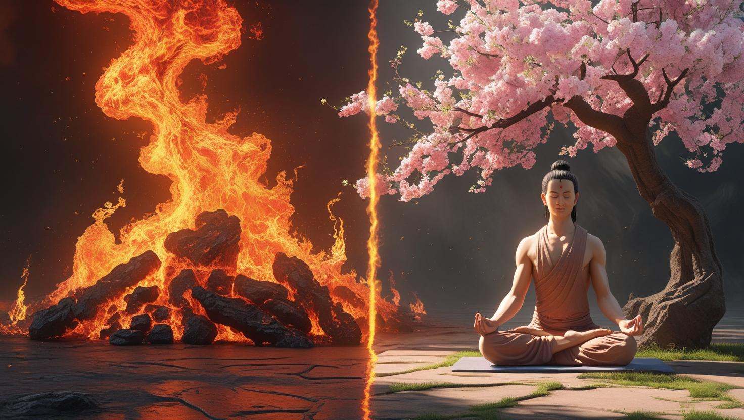 bhagavad gita quotes -7 Control Desires, Find Peace