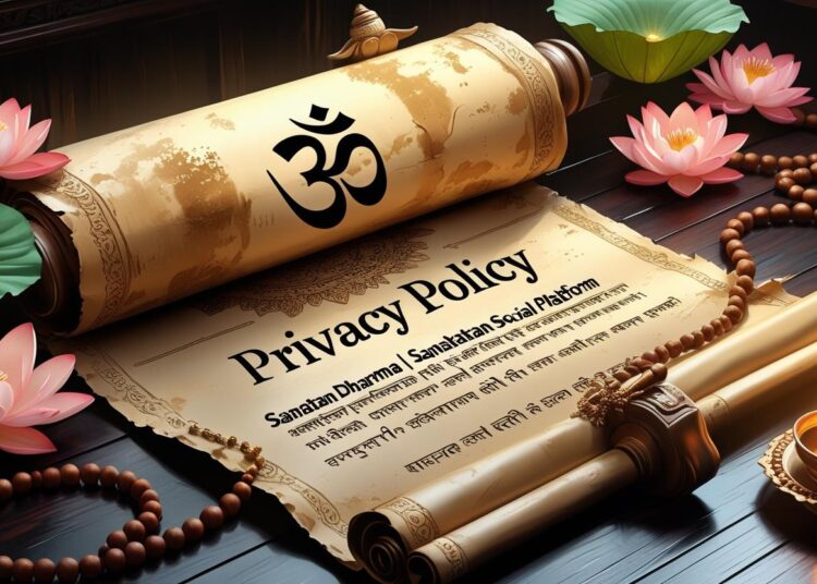 Privacy Policy – SanatanYug.com Sanatan Dharma Social Platform