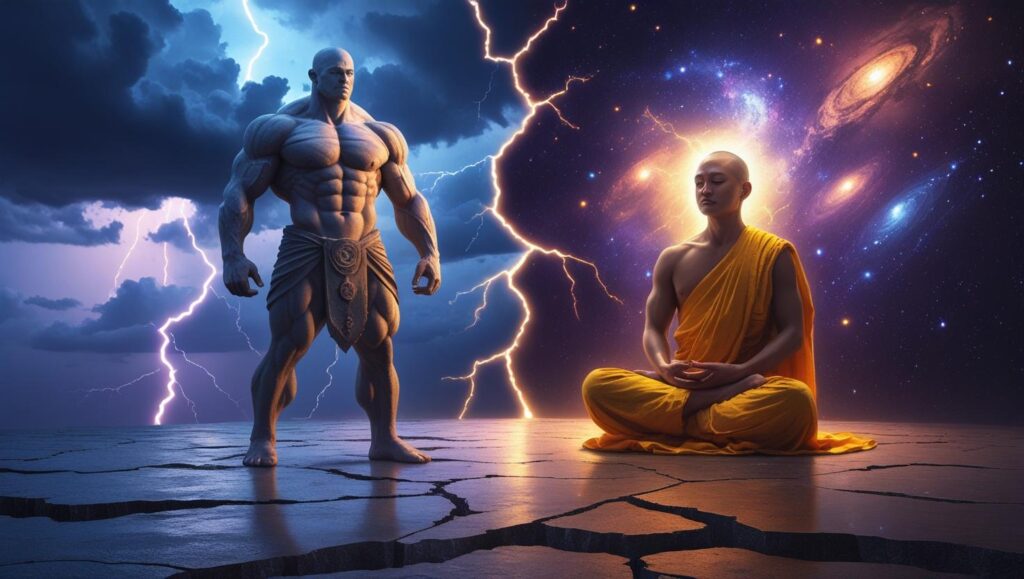 Spiritual Power vs Physical Power